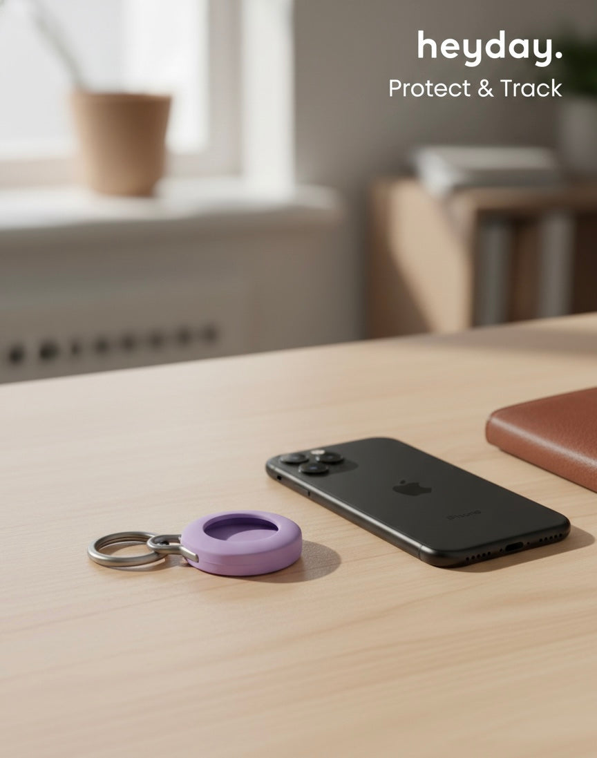 Heyday™ Apple AirTag Silicone Keychain and Holder