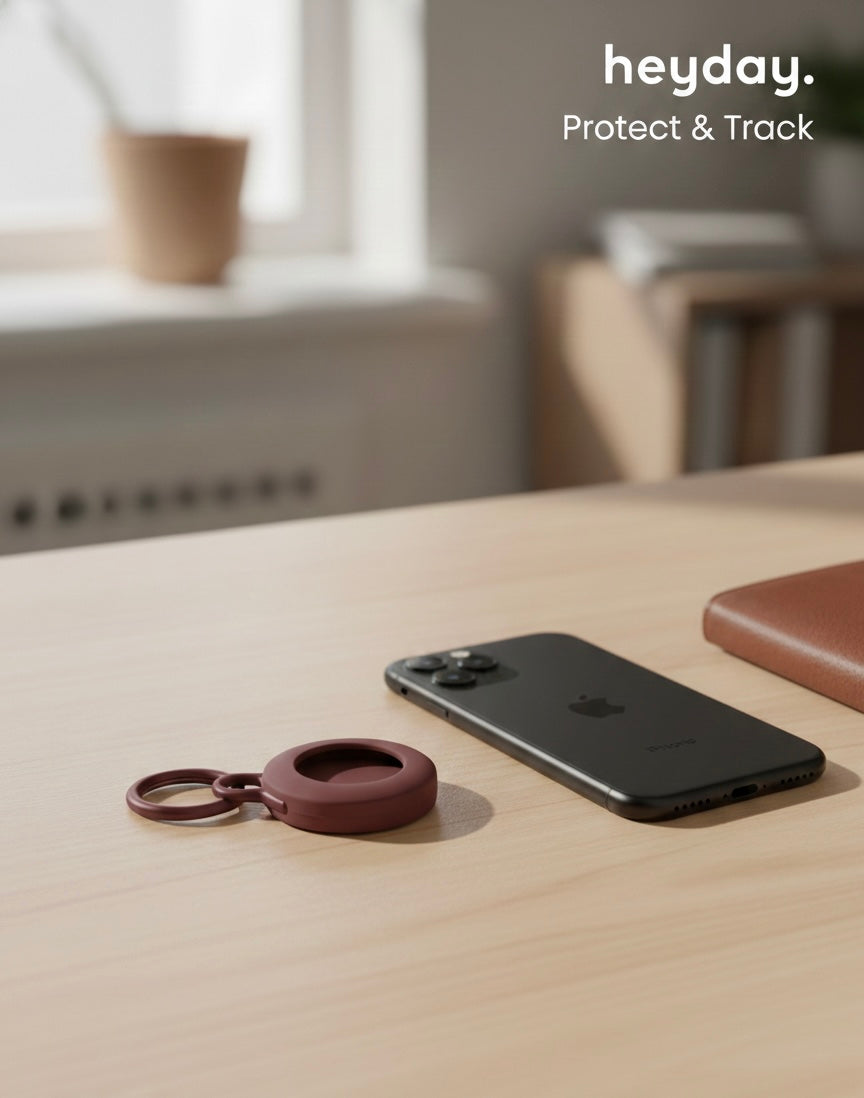 Heyday™ Apple AirTag Silicone Keychain and Holder