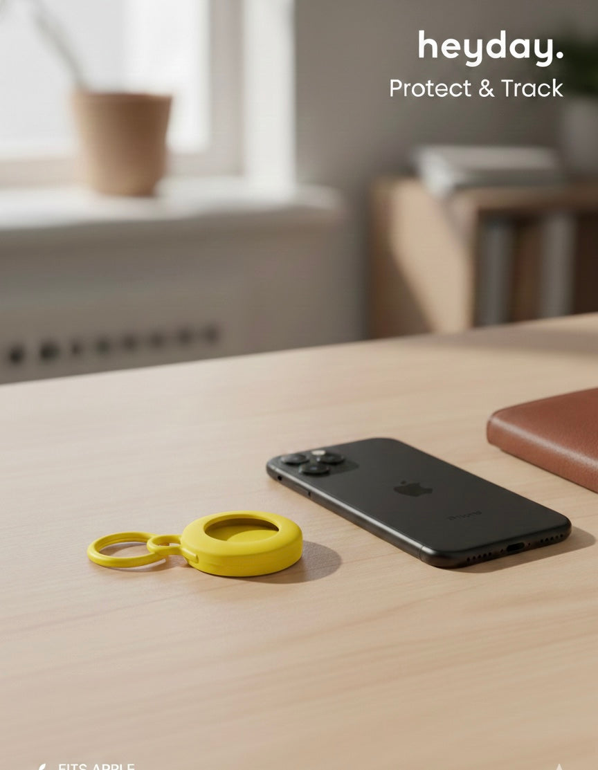 Heyday™ Apple AirTag Silicone Keychain and Holder